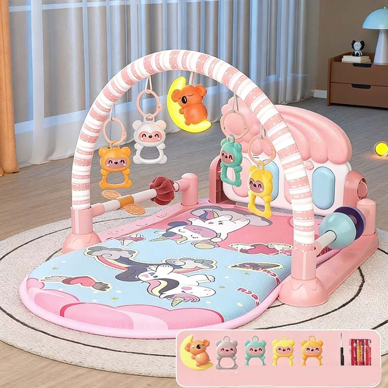 Heißer Verkauf 50 % Rabatt🎁3-in-1 Baby-Musikalisches Klavier-Spielmatte