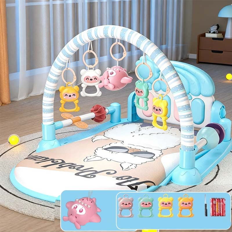 Heißer Verkauf 50 % Rabatt🎁3-in-1 Baby-Musikalisches Klavier-Spielmatte