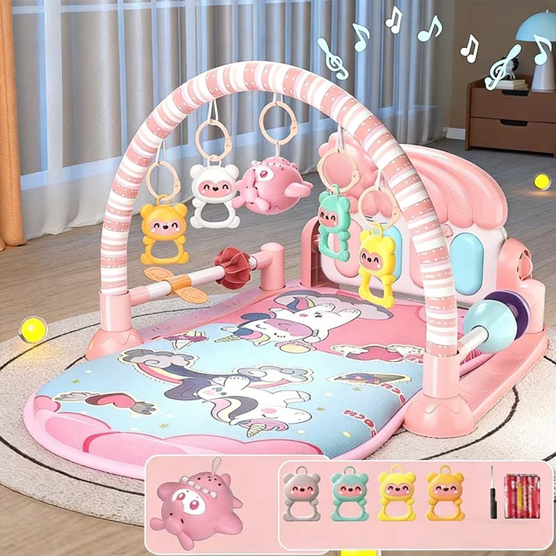 Heißer Verkauf 50 % Rabatt🎁3-in-1 Baby-Musikalisches Klavier-Spielmatte