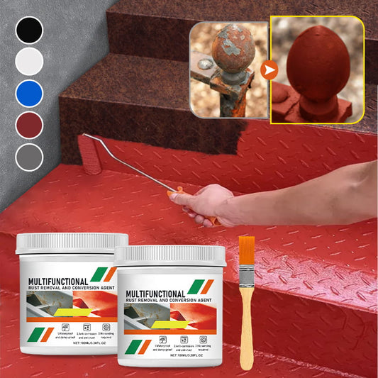 🛡️ KAUFE 1, ERHALTE 1 GRATIS! 🛠️ Rostentferner & Konversionsfarbe 2-in-1 – Sofortige Wirkung, Langfristiger Korrosionsschutz ⚙️