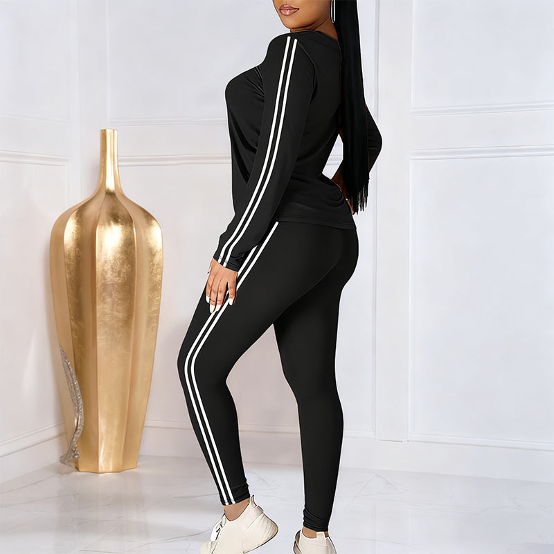 ⚡50 % RABATT +Versandkostenfrei bei 2 Artikeln!!⚡⏰2-teiliges Trainingsanzug-Set für Damen mit langen Ärmeln