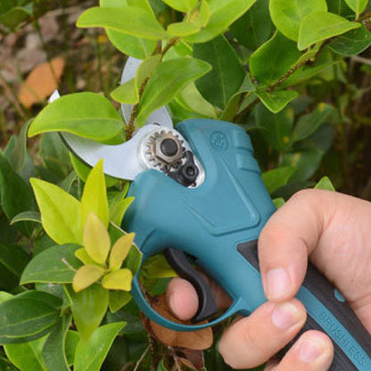 🍃🔧⚡ Elektrische Baumschere, Akku Gartenschere für Garten, Bäume und Hecken