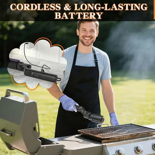 ✈️✈️versandkostenfrei！！🔥Kabelloser elektrischer Grillbürstenreiniger