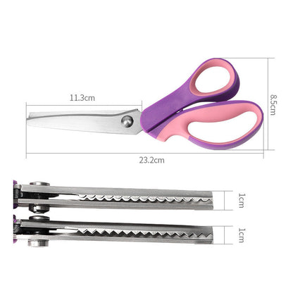 Multifunktionale Zickzack-Schere, gezackte Schere ✂️🧵