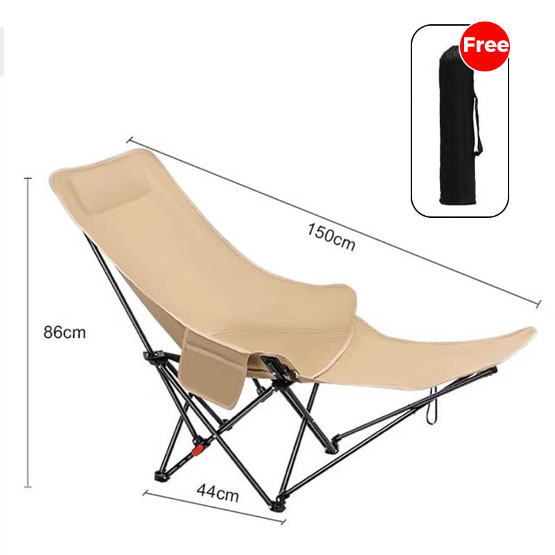 🌿 Tragbarer, verstellbarer Klappstuhl für den Außenbereich | Garten, Camping, Strand & Terrasse