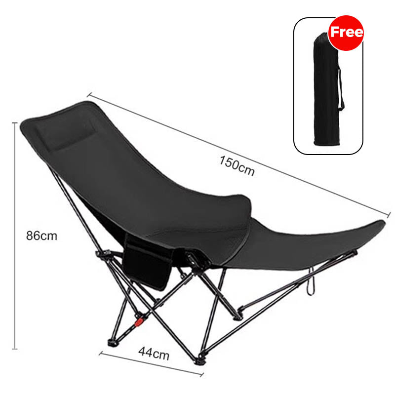 🌿 Tragbarer, verstellbarer Klappstuhl für den Außenbereich | Garten, Camping, Strand & Terrasse
