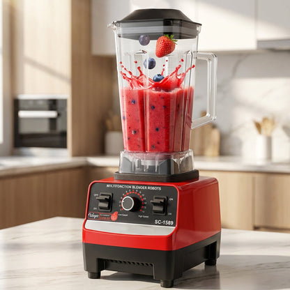 ⚡🌀Professioneller Hochgeschwindigkeits-Tischmixer | Hochleistungs Standmixer Smoothie Saft Suppe Mixer