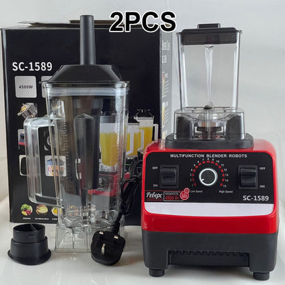 ⚡🌀Professioneller Hochgeschwindigkeits-Tischmixer | Hochleistungs Standmixer Smoothie Saft Suppe Mixer
