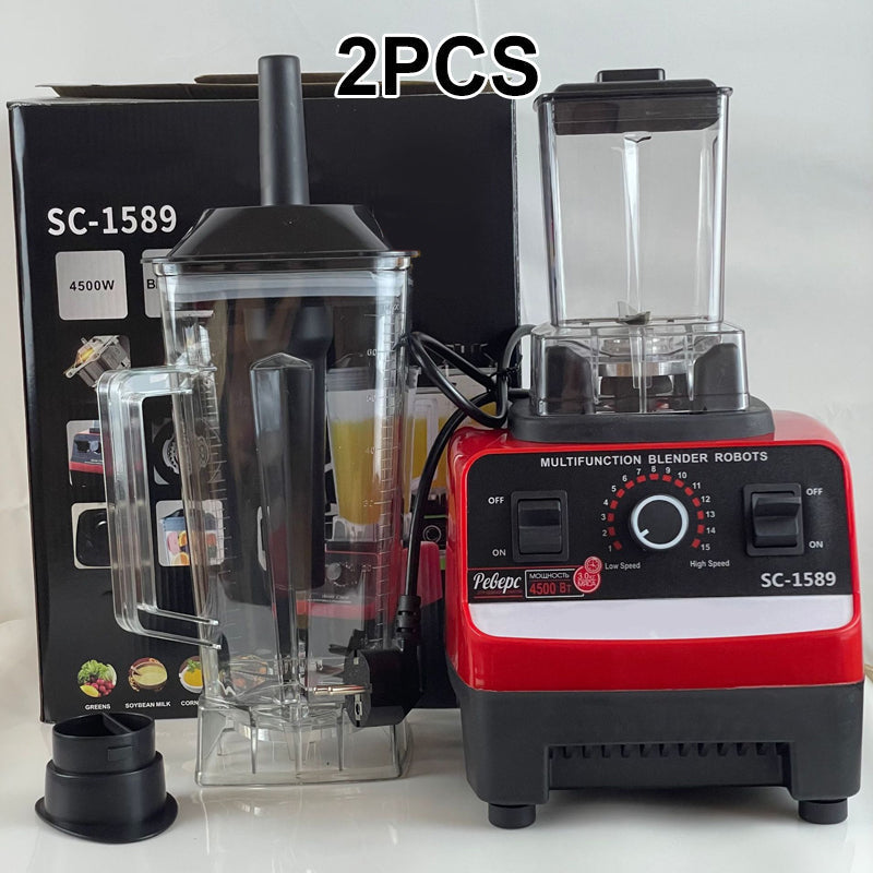 ⚡🌀Professioneller Hochgeschwindigkeits-Tischmixer | Hochleistungs Standmixer Smoothie Saft Suppe Mixer