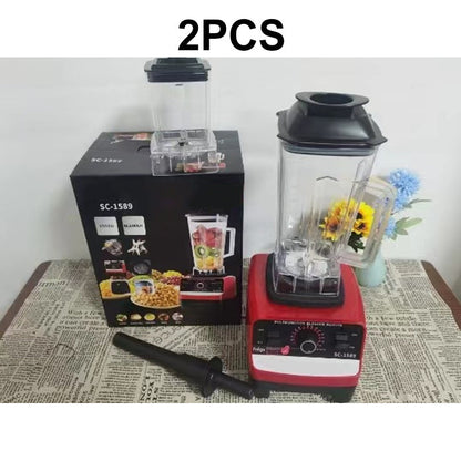 ⚡🌀Professioneller Hochgeschwindigkeits-Tischmixer | Hochleistungs Standmixer Smoothie Saft Suppe Mixer