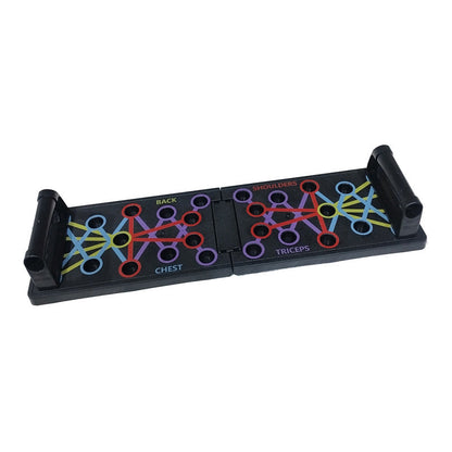 🦾✨ Trainiere effektiv mit farbcodiertem Push-up Board – Perfekt für jedes Fitnesslevel & tragbar überall! 🏠✨ Einfach, praktisch, nachhaltig.
