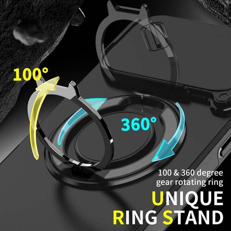 🔥 Heute -50 %! 🔥 Magnetische Handyhülle mit Ringständer für iPhone