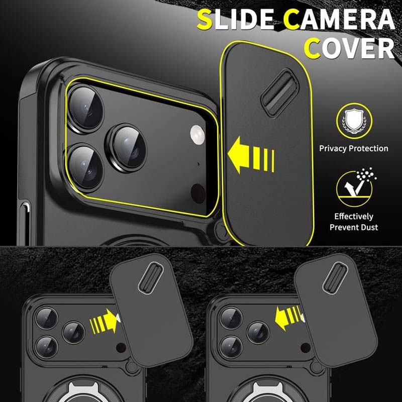 🔥 Heute -50 %! 🔥 Magnetische Handyhülle mit Ringständer für iPhone