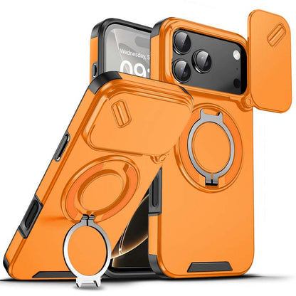 🔥 Heute -50 %! 🔥 Magnetische Handyhülle mit Ringständer für iPhone