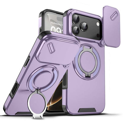 🔥 Heute -50 %! 🔥 Magnetische Handyhülle mit Ringständer für iPhone