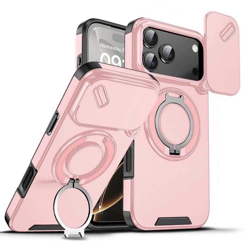 🔥 Heute -50 %! 🔥 Magnetische Handyhülle mit Ringständer für iPhone