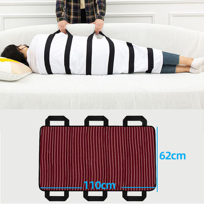 🛏️ 50% RABATT! ✨ Standhilfe-Transferbettunterlage mit Griffen – Sicherer Transfer, Atmungsaktiv & Einfach zu Reinigen 👵