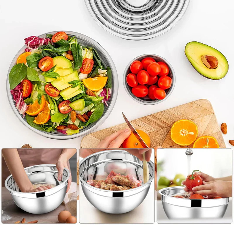 🧀 Küchen-Schüsseln Set 6tlg + 3 Raspelaufsätze 🔪 Kaufe mehr, erhalte gratis dazu!