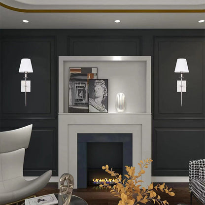 Bettwandlampe mit Stoffschirm – Leselampe, Modern & Minimalistisch🛏️💡