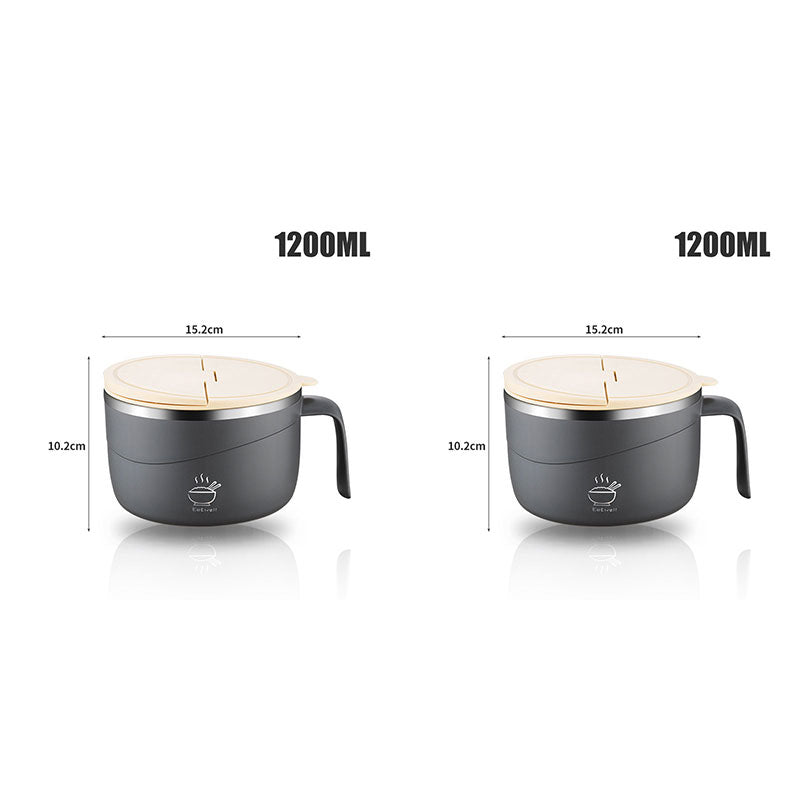 ⏰Letzte 4 Stunden Angebot: 50 % sparen🔥304 Edelstahl isolierte Ramen-Schüssel