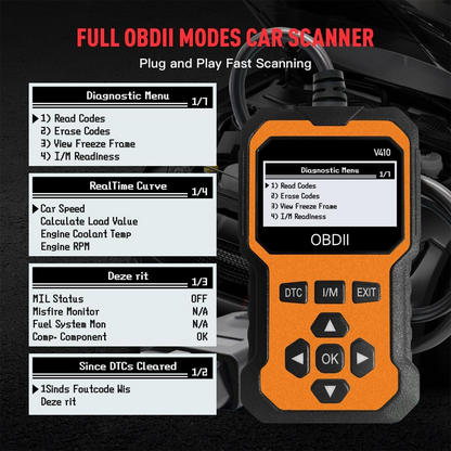 📢📢50% Rabatt!! ⏰ Universelles OBD2-Diagnosegerät & Fehlercodeleser für Autos
