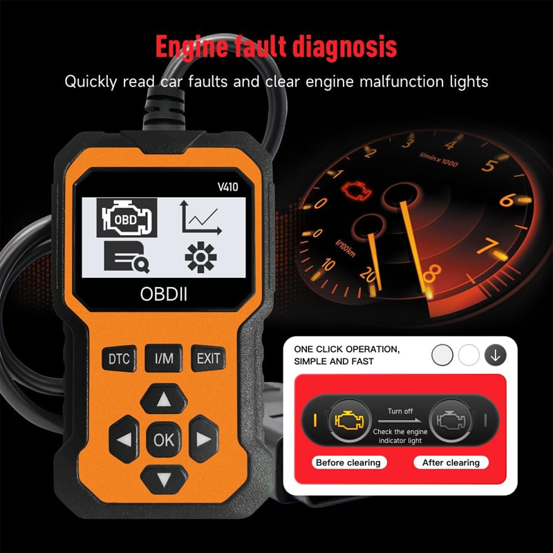 📢📢50% Rabatt!! ⏰ Universelles OBD2-Diagnosegerät & Fehlercodeleser für Autos