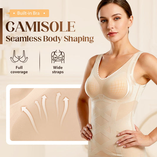 ✨ 50% Rabatt | Nahtlose Shapewear mit integriertem BH 🔥