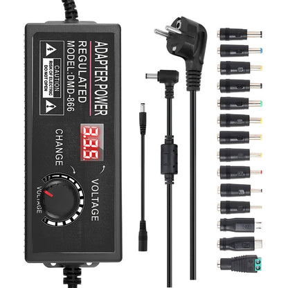 📢📢50 % Rabatt!! ⏰Einstellbares 3V–24V 3A Universal-AC/DC-Netzteil