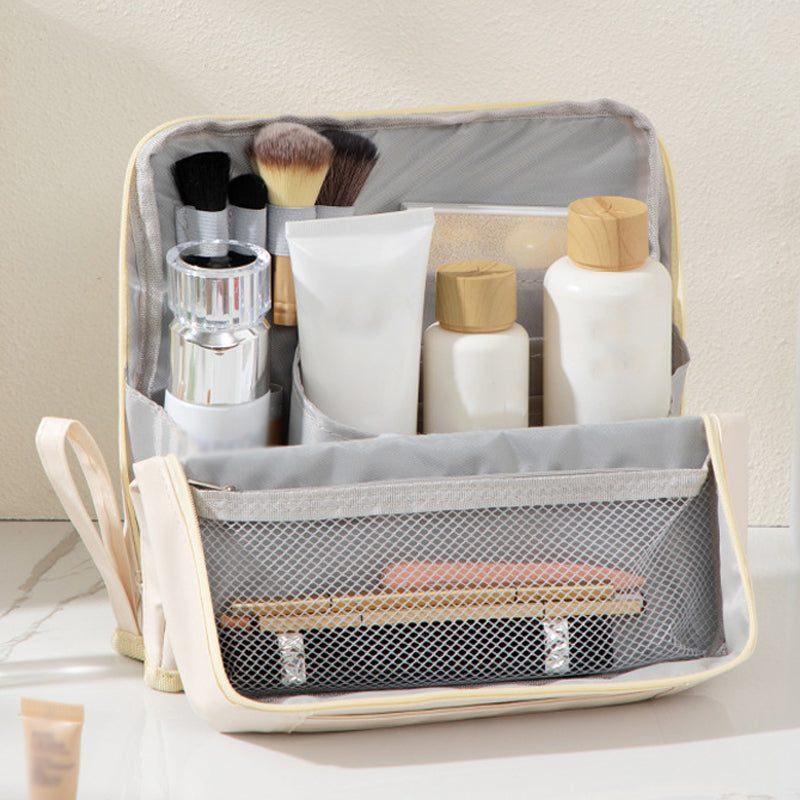 💖💖Jetzt sofort 40% Rabatt!Kosmetiktasche mit Tragegriff – Groß & praktisch, ideal für Reisen & Makeup-Organisation 💄👜