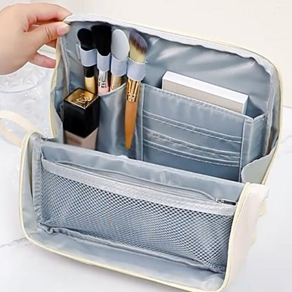 💖💖Jetzt sofort 40% Rabatt!Kosmetiktasche mit Tragegriff – Groß & praktisch, ideal für Reisen & Makeup-Organisation 💄👜