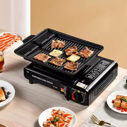 💎 50% RABATT! 💎 Tragbarer Kocher für Butan und Flüssiggas – Dual-Fuel-Kompatibilität, 2900 W Leistung & Ultra-Tragbares Design