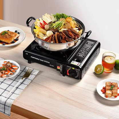 💎 50% RABATT! 💎 Tragbarer Kocher für Butan und Flüssiggas – Dual-Fuel-Kompatibilität, 2900 W Leistung & Ultra-Tragbares Design