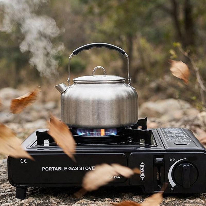 💎 50% RABATT! 💎 Tragbarer Kocher für Butan und Flüssiggas – Dual-Fuel-Kompatibilität, 2900 W Leistung & Ultra-Tragbares Design