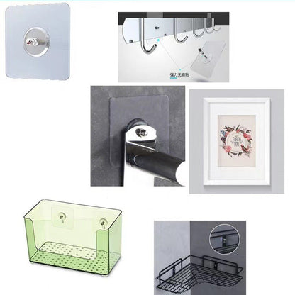 🛠️ 50% RABATT! 🪝 Klebehaken für Schwere Lasten – Hält bis zu 5kg, Bohrfreie Montage & Verstärkter Haftstreifen für Wände und Fliesen 🧱