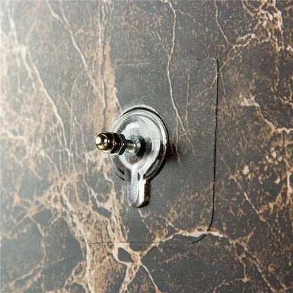 🛠️ 50% RABATT! 🪝 Klebehaken für Schwere Lasten – Hält bis zu 5kg, Bohrfreie Montage & Verstärkter Haftstreifen für Wände und Fliesen 🧱