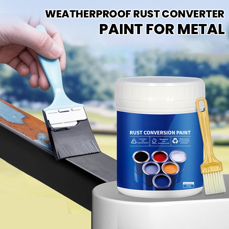 🛠️40% off!🔥Wetterfeste Rostumwandlerfarbe für Metall