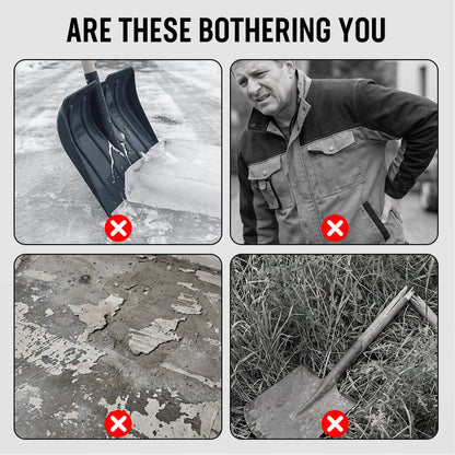 📢📢Drei kaufen eins gratis dazu!! ⏰🛠️ Robuste Multifunktions-Reinigungsschaufel - Robust, scharfkantig & unverwüstlich | Für Fliesen, Grill, Auto, Erde & mehr✨