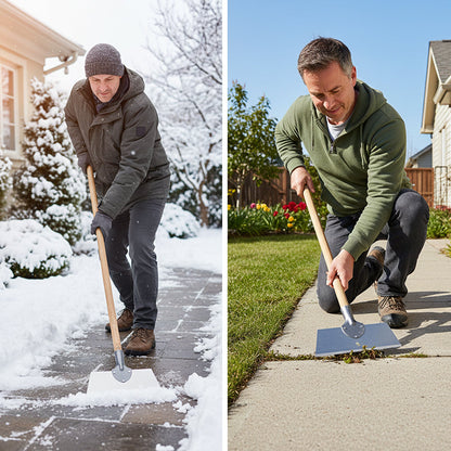 📢📢Drei kaufen eins gratis dazu!! ⏰🛠️ Robuste Multifunktions-Reinigungsschaufel - Robust, scharfkantig & unverwüstlich | Für Fliesen, Grill, Auto, Erde & mehr✨