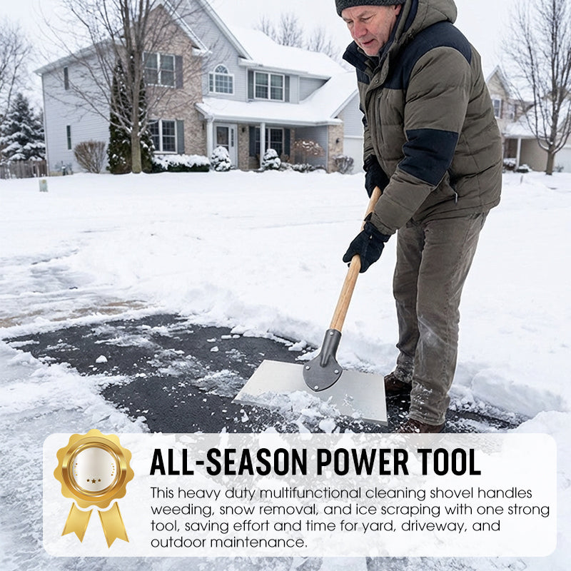 📢📢Drei kaufen eins gratis dazu!! ⏰🛠️ Robuste Multifunktions-Reinigungsschaufel - Robust, scharfkantig & unverwüstlich | Für Fliesen, Grill, Auto, Erde & mehr✨