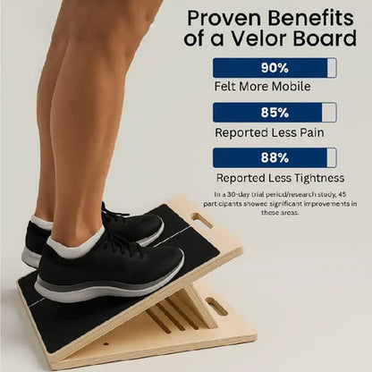🔥 40% Rabatt! Einstellbare Holz-Schrägbank für Waden-Stretching