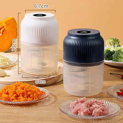 📢📢50% Rabatt!! ⏰Kabelloser elektrischer Knoblauchzerkleinerer und -wolf