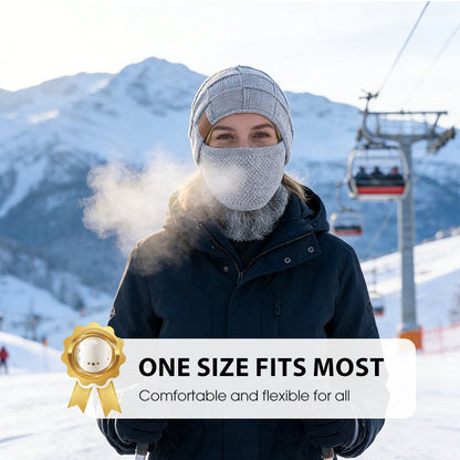 🥰🥰50% Rabatt! Winter-Wärmemütze mit Gesichtsschutz