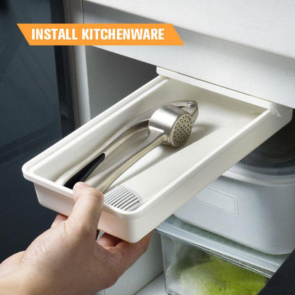 📦✨ Selbstklebende Unter-Tisch-Schublade für Büro & Schreibtisch – 2+1 Gratis! 🎁🔥