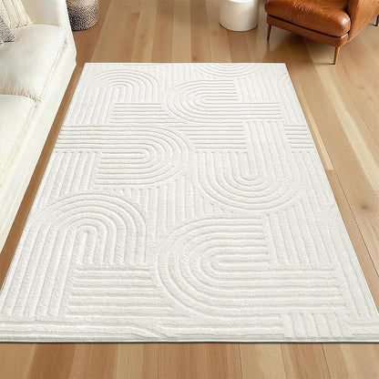 🛍️ 50% RABATT! 🏠 Kristallflor-Teppich mit minimalistischem Linien-Design – Weich wie Kaschmir, vielseitig & elegant – Ideal für Flur, Wohnzimmer & Schlafzimmer ✨