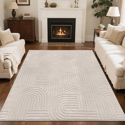 🛍️ 50% RABATT! 🏠 Kristallflor-Teppich mit minimalistischem Linien-Design – Weich wie Kaschmir, vielseitig & elegant – Ideal für Flur, Wohnzimmer & Schlafzimmer ✨