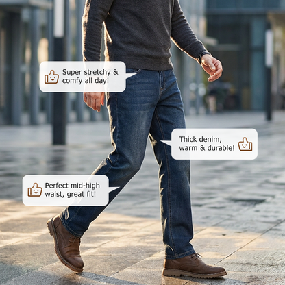 👖NEU EINGETROFFEN – 50 % RABATT🔥🥳ÜBER 50.000 VERKAUFT!💥 Herren-Stretchjeans mit geradem Bein