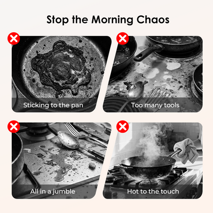 🍯🔥 Waben-Antihaft-Pfanne aus Edelstahl: 50% Rabatt!⚡⚡ Perfekt für fettarmes und gesundes Braten.