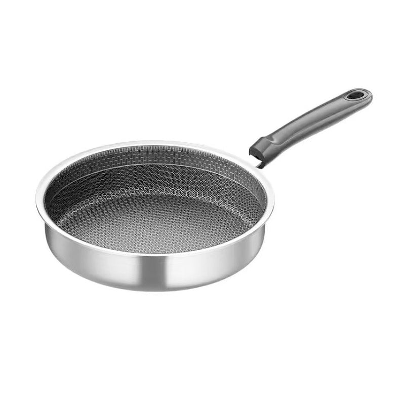 🍯🔥 Waben-Antihaft-Pfanne aus Edelstahl: 50% Rabatt!⚡⚡ Perfekt für fettarmes und gesundes Braten.