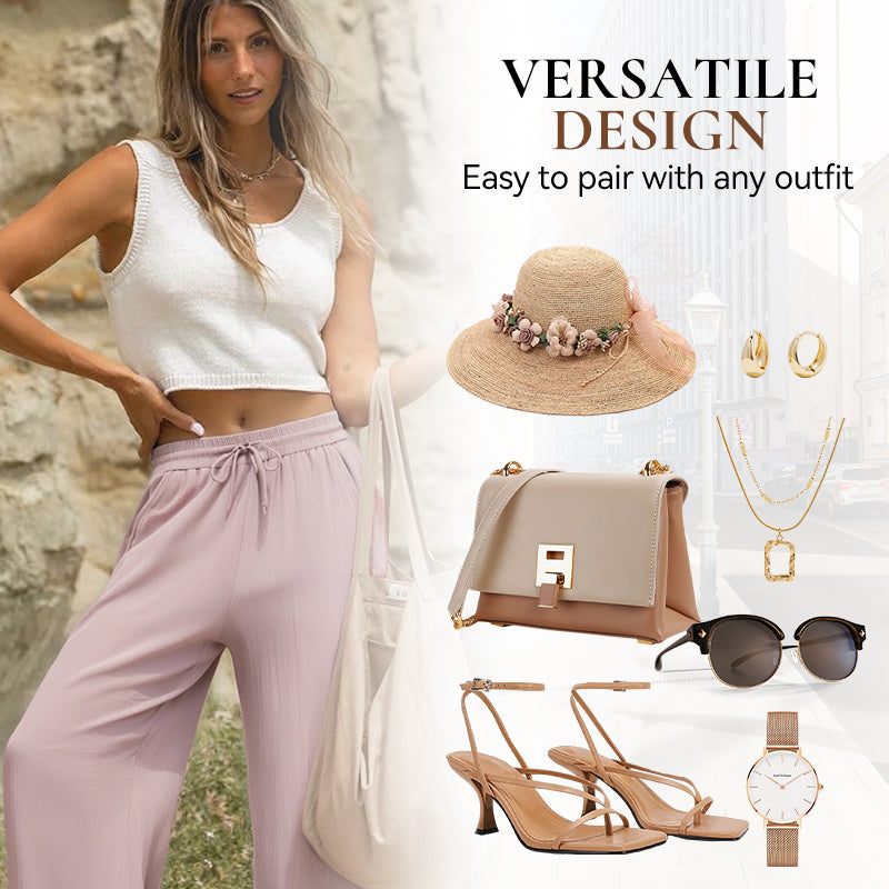 👖👖2.000 Einheiten wurden verkauft！！！Einfarbige Freizeithose mit Kordelzug