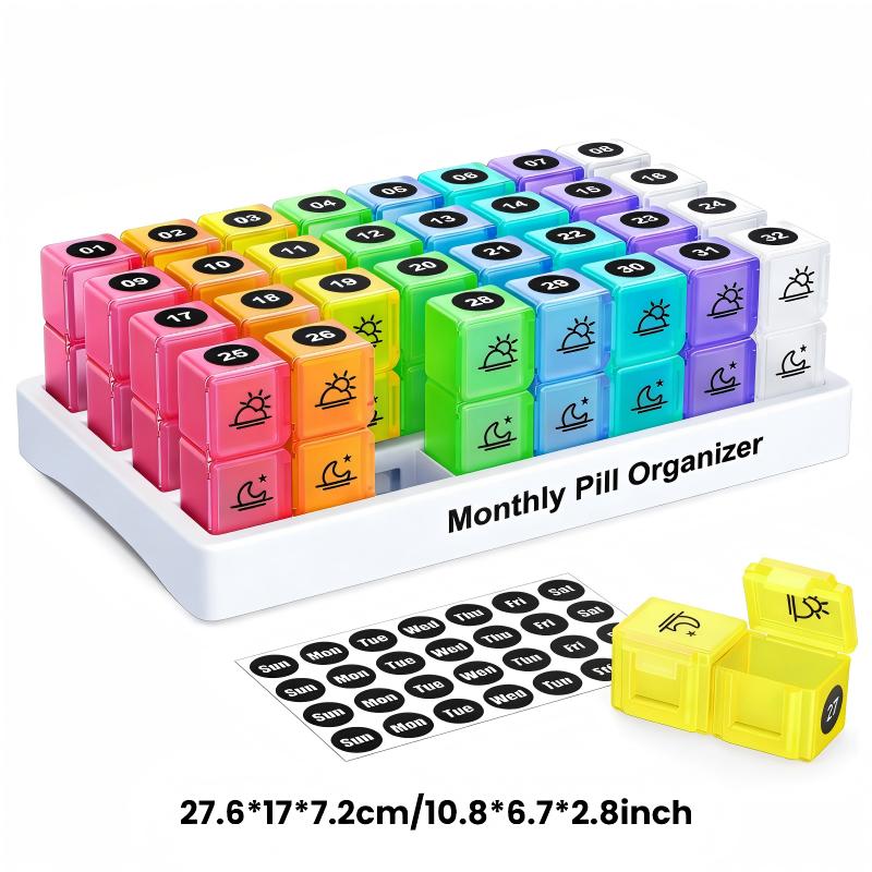 🔥 🔥 2026 Trendneuheit – Jetzt neu im Angebot!Tragbarer 31-Tage-Monats-Pillenorganizer